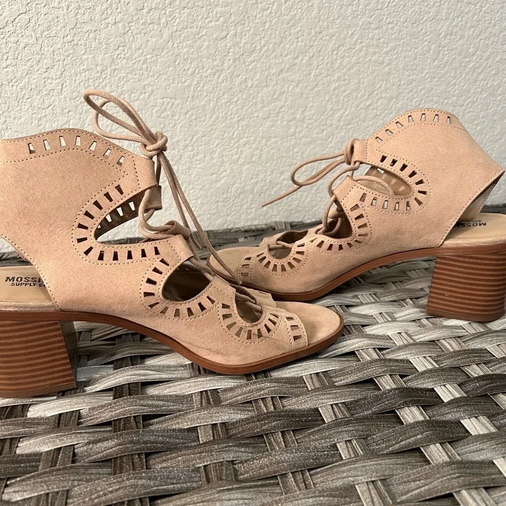 Y2K Mossimo Laceup Heels - Picture 6 of 8